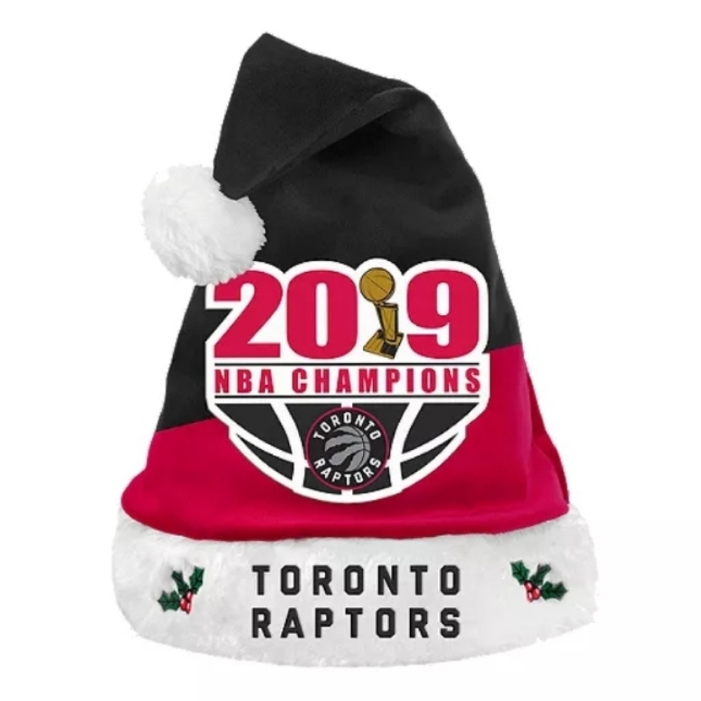 Brand New Toronto Raptors 2019 NBA Champions Santa Claus Stitch Embroide…